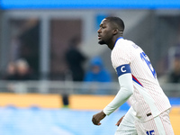 Ibrahima Konate of France looks on during the UEFA Nations League 2024/25 League A Group 2 match between Italy and France at Stadio Giuseppe...