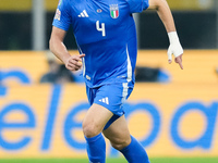 Alessandro Buongiorno of Italy during the UEFA Nations League 2024/25 League A Group 2 match between Italy and France at Stadio Giuseppe Mea...