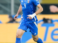 Alessandro Buongiorno of Italy during the UEFA Nations League 2024/25 League A Group 2 match between Italy and France at Stadio Giuseppe Mea...