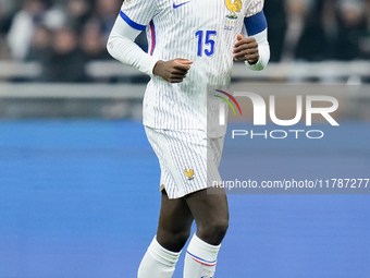 Ibrahima Konate' of France during the UEFA Nations League 2024/25 League A Group 2 match between Italy and France at Stadio Giuseppe Meazza...