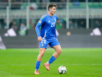 Andrea Cambiaso of Italy during the UEFA Nations League 2024/25 League A Group 2 match between Italy and France at Stadio Giuseppe Meazza on...