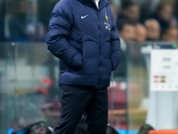 Didier Deschamps head coach of France looks on during the UEFA Nations League 2024/25 League A Group 2 match between Italy and France at Sta...