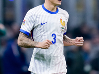 Lucas Digne of France looks on during the UEFA Nations League 2024/25 League A Group 2 match between Italy and France at Stadio Giuseppe Mea...