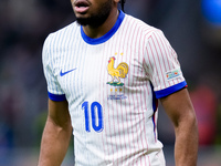 Christopher Nkunku of France looks on during the UEFA Nations League 2024/25 League A Group 2 match between Italy and France at Stadio Giuse...