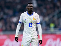 Randal Kolo Muani of France looks on during the UEFA Nations League 2024/25 League A Group 2 match between Italy and France at Stadio Giusep...