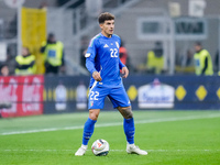 Giovanni Di Lorenzo of Italy during the UEFA Nations League 2024/25 League A Group 2 match between Italy and France at Stadio Giuseppe Meazz...