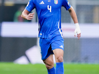 Alessandro Buongiorno of Italy during the UEFA Nations League 2024/25 League A Group 2 match between Italy and France at Stadio Giuseppe Mea...