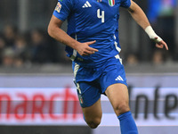 Alessandro Buongiorno of Italy plays against France during the Group A2 - UEFA Nations League 2024 match between Italy and France at Giusepp...