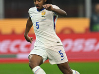 Jules Kounde of France plays during the Group A2 - UEFA Nations League 2024 match between Italy and France in Milan, Italy, on November 17,...