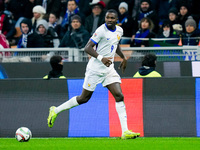 Marcus Thuram of France during the UEFA Nations League 2024/25 League A Group 2 match between Italy and France at Stadio Giuseppe Meazza on...