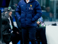 Didier Deschamps head coach of France looks on during the UEFA Nations League 2024/25 League A Group 2 match between Italy and France at Sta...