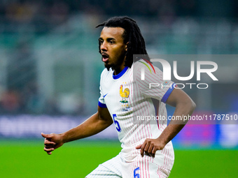 Jules Kounde' of France looks on during the UEFA Nations League 2024/25 League A Group 2 match between Italy and France at Stadio Giuseppe M...