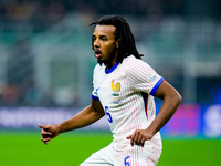 Jules Kounde' of France looks on during the UEFA Nations League 2024/25 League A Group 2 match between Italy and France at Stadio Giuseppe M...