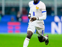 Manu Kone' of France during the UEFA Nations League 2024/25 League A Group 2 match between Italy and France at Stadio Giuseppe Meazza on Nov...