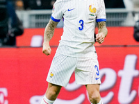 Lucas Digne of France during the UEFA Nations League 2024/25 League A Group 2 match between Italy and France at Stadio Giuseppe Meazza on No...