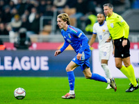 Nicolo' Rovella,during the UEFA Nations League 2024/25 League A Group 2 match between Italy and France at Stadio Giuseppe Meazza on November...