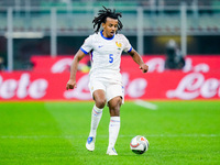 Jules Kounde' of France during the UEFA Nations League 2024/25 League A Group 2 match between Italy and France at Stadio Giuseppe Meazza on...