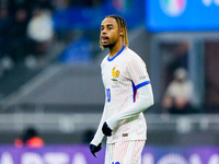 Bradley Barcola of France looks on during the UEFA Nations League 2024/25 League A Group 2 match between Italy and France at Stadio Giuseppe...