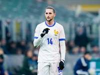 Adrien Rabiot of France during the UEFA Nations League 2024/25 League A Group 2 match between Italy and France at Stadio Giuseppe Meazza on...