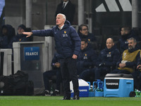 Head Coach Didier Claude Deschamps of France is present during the Group A2 - UEFA Nations League 2024 match between Italy and France at Giu...