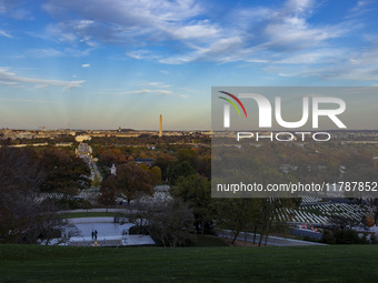 Panoramic view of Washington DC formally the District of Columbia and commonly known as Washington or D.C., the capital city and federal dis...