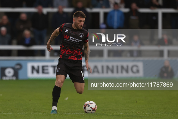 Luke Charman of Hartlepool United participates in the Vanarama National League match between Hartlepool United and Eastleigh at Victoria Par...