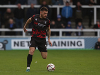 Luke Charman of Hartlepool United participates in the Vanarama National League match between Hartlepool United and Eastleigh at Victoria Par...