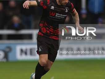 Luke Charman of Hartlepool United participates in the Vanarama National League match between Hartlepool United and Eastleigh at Victoria Par...