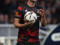 Nathan Sheron of Hartlepool United is in action during the Vanarama National League match between Hartlepool United and Eastleigh at Victori...