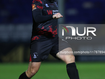 Nicky Featherstone plays during the Vanarama National League match between Hartlepool United and Eastleigh at Victoria Park in Hartlepool, U...