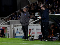 Eastleigh manager Kelvin Davis is present during the Vanarama National League match between Hartlepool United and Eastleigh at Victoria Park...