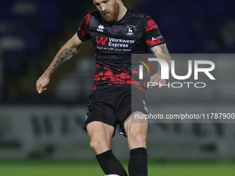 During the Vanarama National League match between Hartlepool United and Eastleigh at Victoria Park in Hartlepool, United Kingdom, on Novembe...