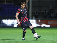 David Ferguson of Hartlepool United plays during the Vanarama National League match between Hartlepool United and Eastleigh at Victoria Park...