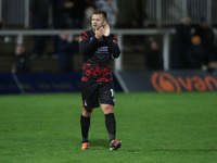 Nicky Featherstone of Hartlepool United applauds the fans after the Vanarama National League match between Hartlepool United and Eastleigh a...