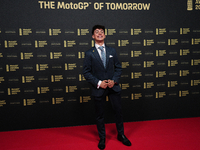 David Alonso (80) of Colombia and CFMoto Gaviota Aspar Team on the red carpet before the MotoGP Awards after the Motul Solidarity Grand Prix...