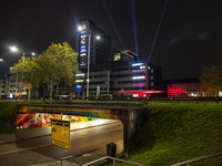 The GLOW light festival in the Dutch city of Eindhoven. GLOW is a light art festival, held annually every November, with art and design appl...