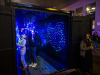 The GLOW light festival in the Dutch city of Eindhoven. GLOW is a light art festival, held annually every November, with art and design appl...