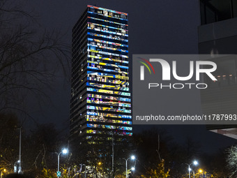 The GLOW light festival in the Dutch city of Eindhoven. GLOW is a light art festival, held annually every November, with art and design appl...