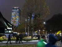 The GLOW light festival in the Dutch city of Eindhoven. GLOW is a light art festival, held annually every November, with art and design appl...