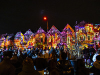 The GLOW light festival in the Dutch city of Eindhoven. GLOW is a light art festival, held annually every November, with art and design appl...