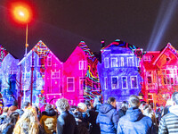 The GLOW light festival in the Dutch city of Eindhoven. GLOW is a light art festival, held annually every November, with art and design appl...