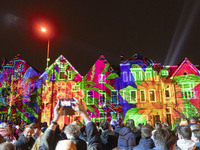 The GLOW light festival in the Dutch city of Eindhoven. GLOW is a light art festival, held annually every November, with art and design appl...