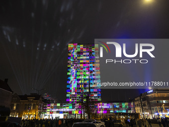 The GLOW light festival in the Dutch city of Eindhoven. GLOW is a light art festival, held annually every November, with art and design appl...