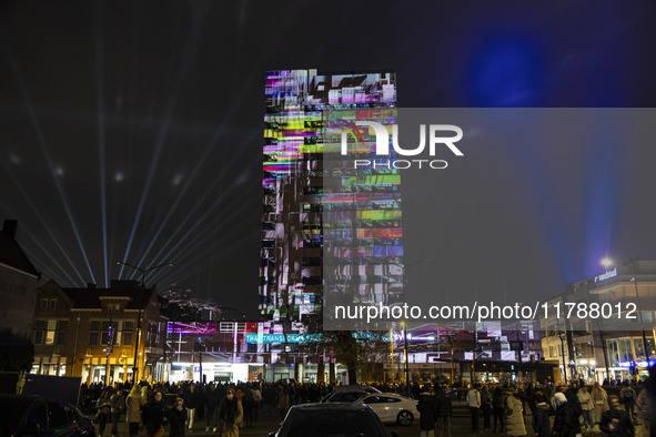 The GLOW light festival in the Dutch city of Eindhoven. GLOW is a light art festival, held annually every November, with art and design appl...