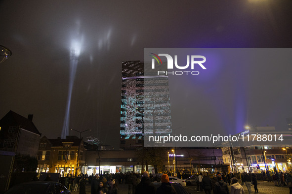 The GLOW light festival in the Dutch city of Eindhoven. GLOW is a light art festival, held annually every November, with art and design appl...