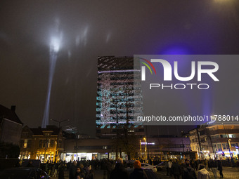 The GLOW light festival in the Dutch city of Eindhoven. GLOW is a light art festival, held annually every November, with art and design appl...