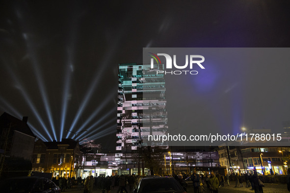 The GLOW light festival in the Dutch city of Eindhoven. GLOW is a light art festival, held annually every November, with art and design appl...