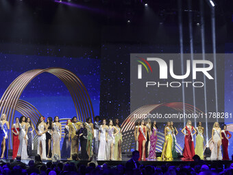 Miss Universe participates in the 73rd Miss Universe Pageant Competition show at Mexico City Arena in Mexico City, Mexico, on November 16, 2...