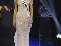 Miss Venezuela Ileana Marquez participates in the 73rd Miss Universe Pageant Competition show at Mexico City Arena in Mexico City, Mexico, o...