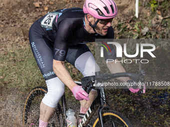 Sacramento Cyclocross hosts Race 6 of the popular cyclocross race series at Rusch Park in Citrus Heights, California, on November 17, 2024....